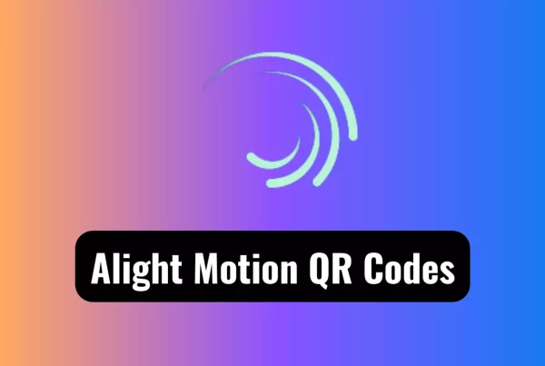 alight motion QR code scanner