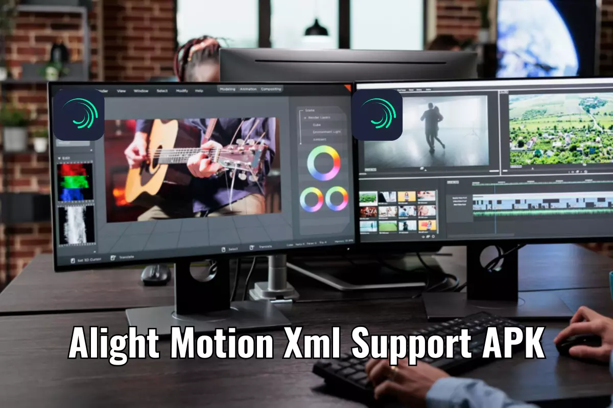 how to use xml file in alight motion